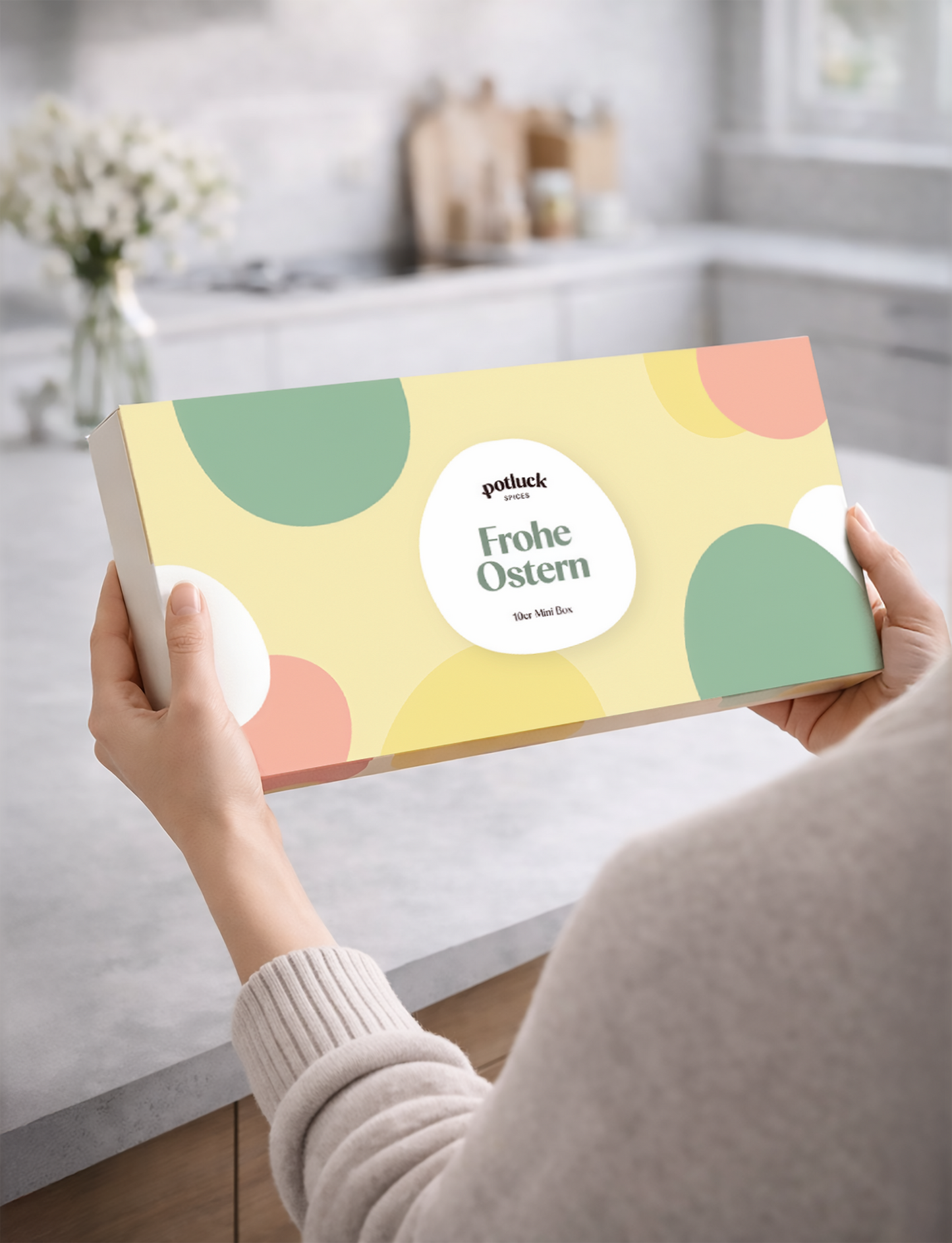 1x 10er Mini Frohe Ostern Geschenkset