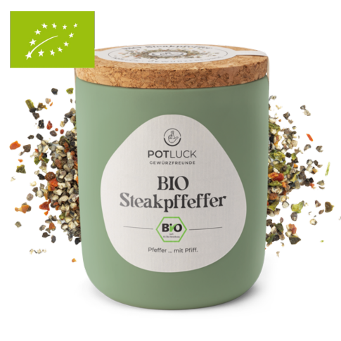8 x 70g Bio Steakpfeffer I DE-ÖKO-006