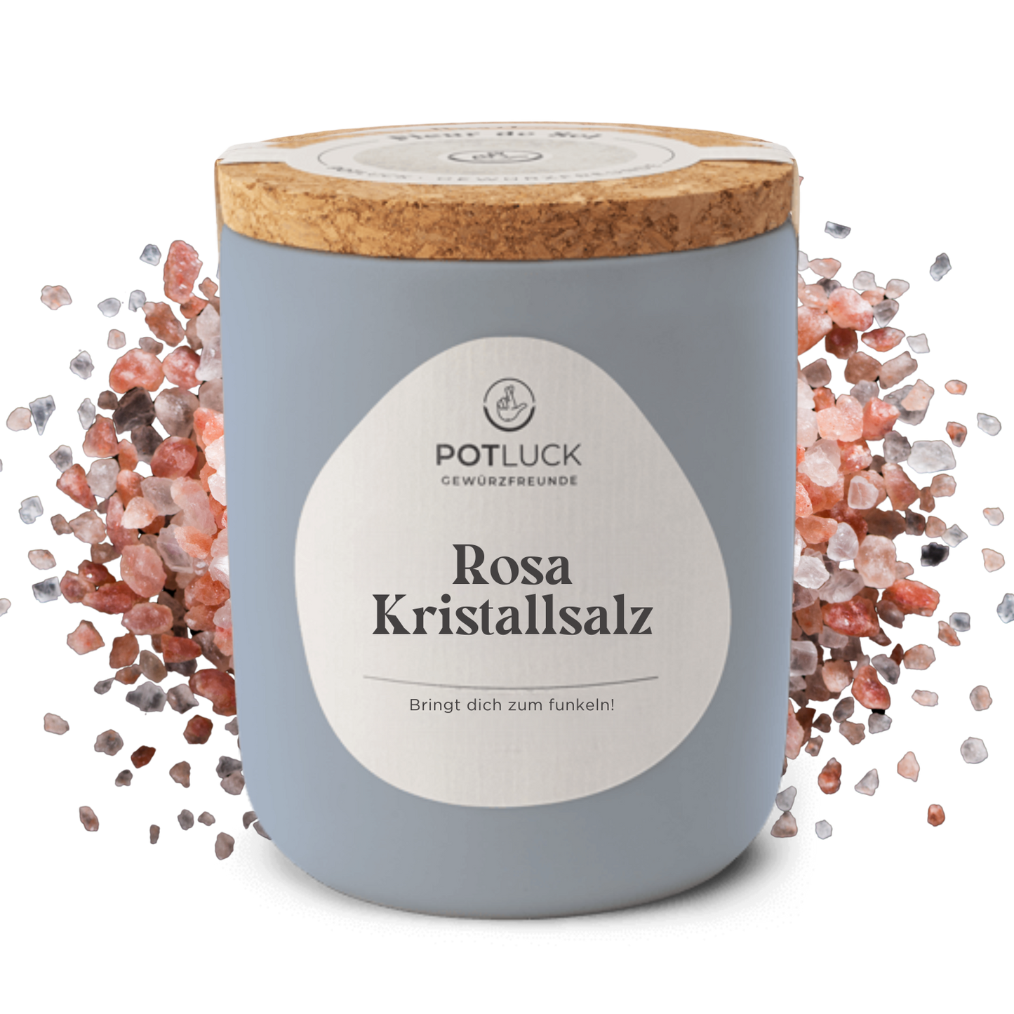 8 x 140g Rosa Kristallsalz
