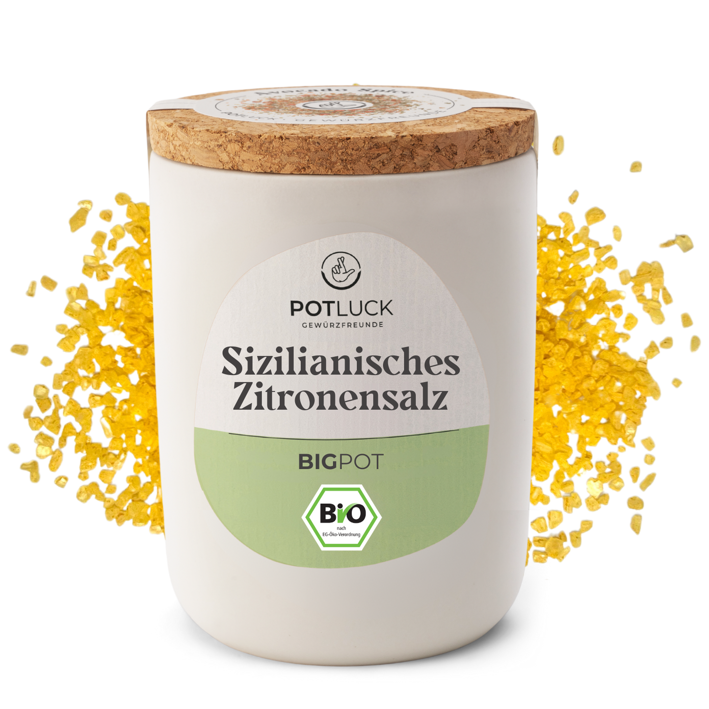 1 x 900g Sizilianisches Zitronensalz BIG