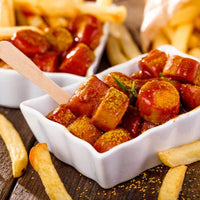 5 x POTTGOLD 2er Set Currywurst + Pommes
