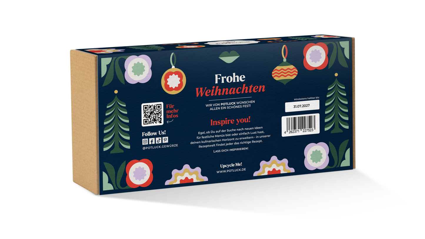 5 x XMAS Geschenkbox "Winteraromen-Trio"