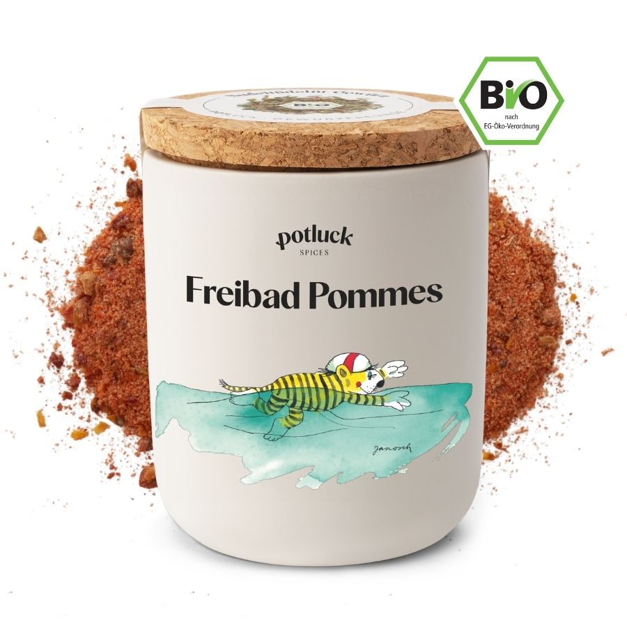 8 x 80g Janosch Bio Freibad-Pommes Gewürz