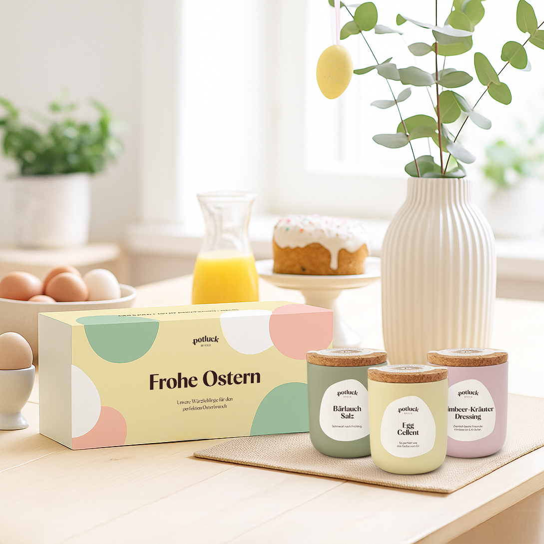 1 x 3er Frohe Ostern Geschenkset