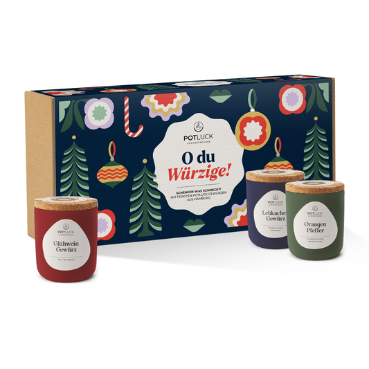 5 x XMAS Geschenkbox "Winteraromen-Trio"