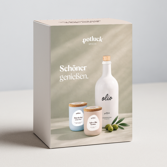 3 x Olio Box (Olio Olivenöl + 2 Gewürze)