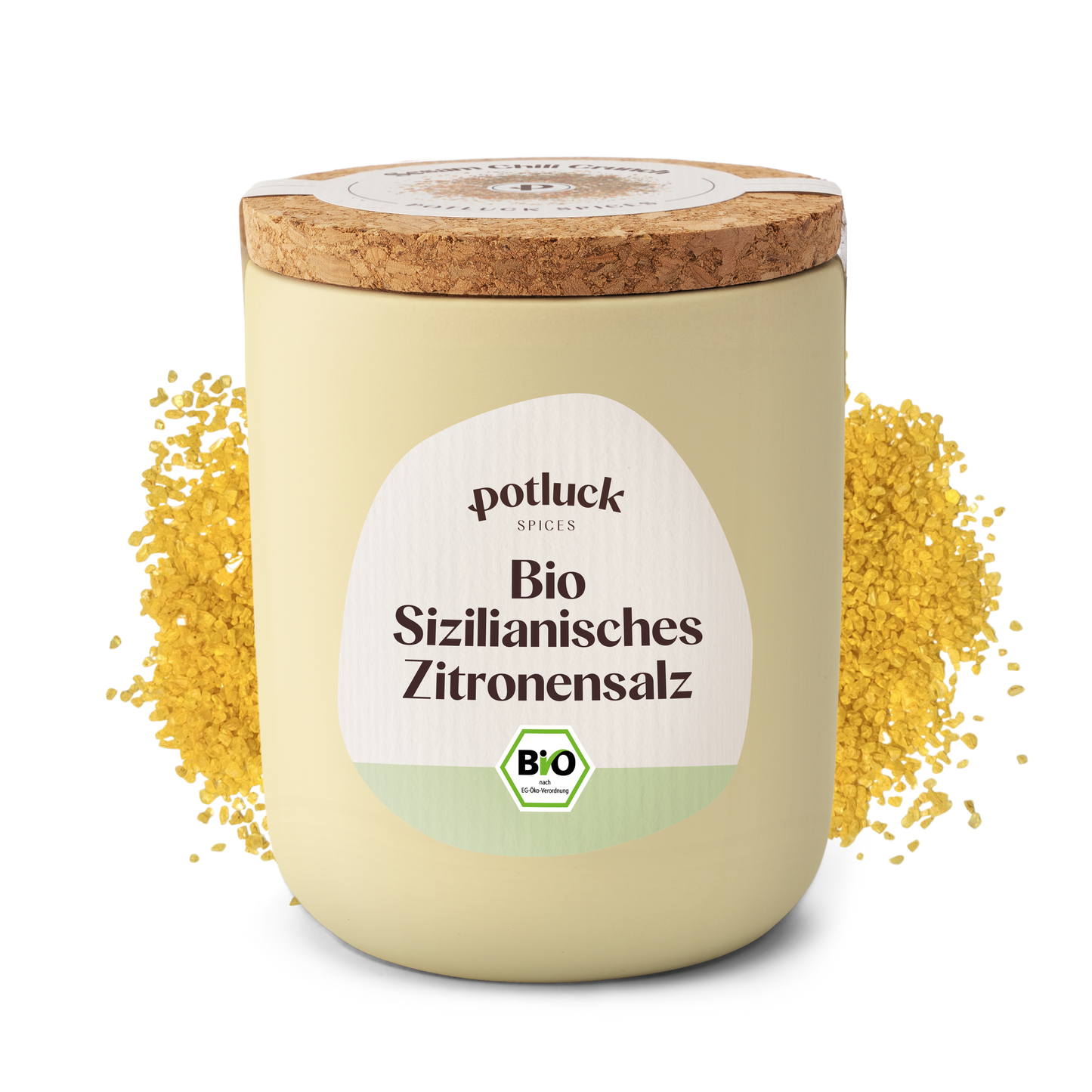 8 x 140g Bio Sizilianisches Zitronensalz