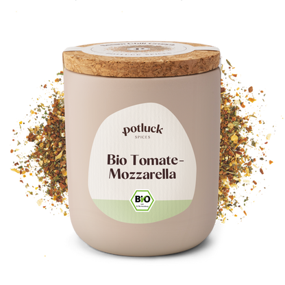 8 x 65g Bio Tomate-Mozzarella I DE-ÖKO-006