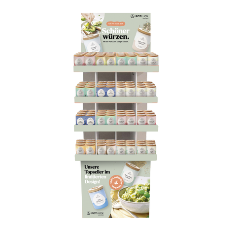 128er Design Display bestückt