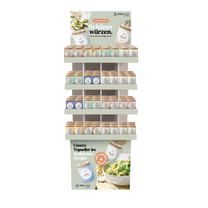 128er Design Display bestückt