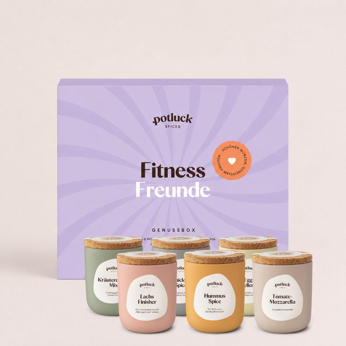 3 x 6er Set Fitness Freunde