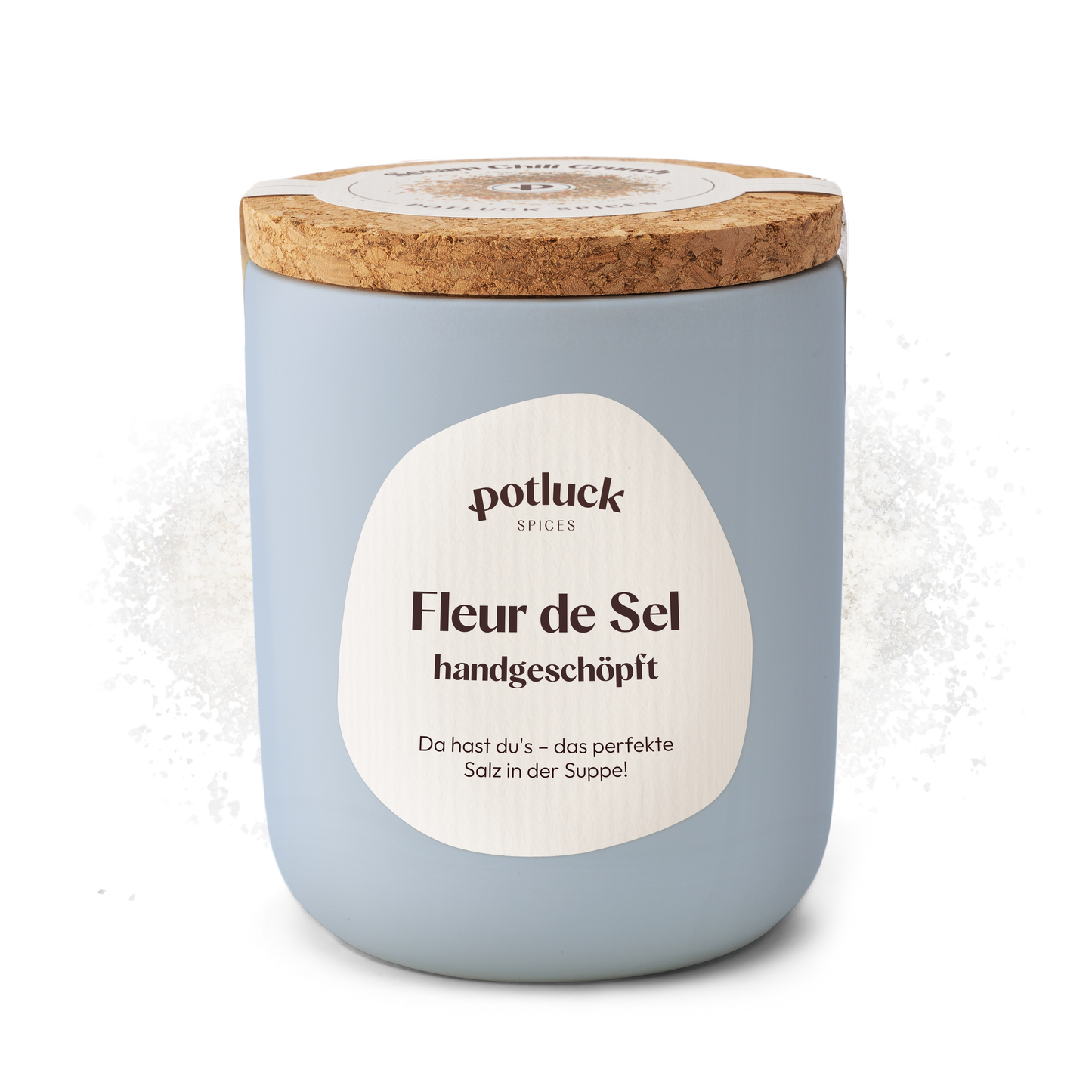 8 x 80g Fleur de Sel handgeschoepft