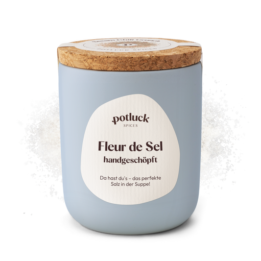 8 x 80g Fleur de Sel handgeschoepft