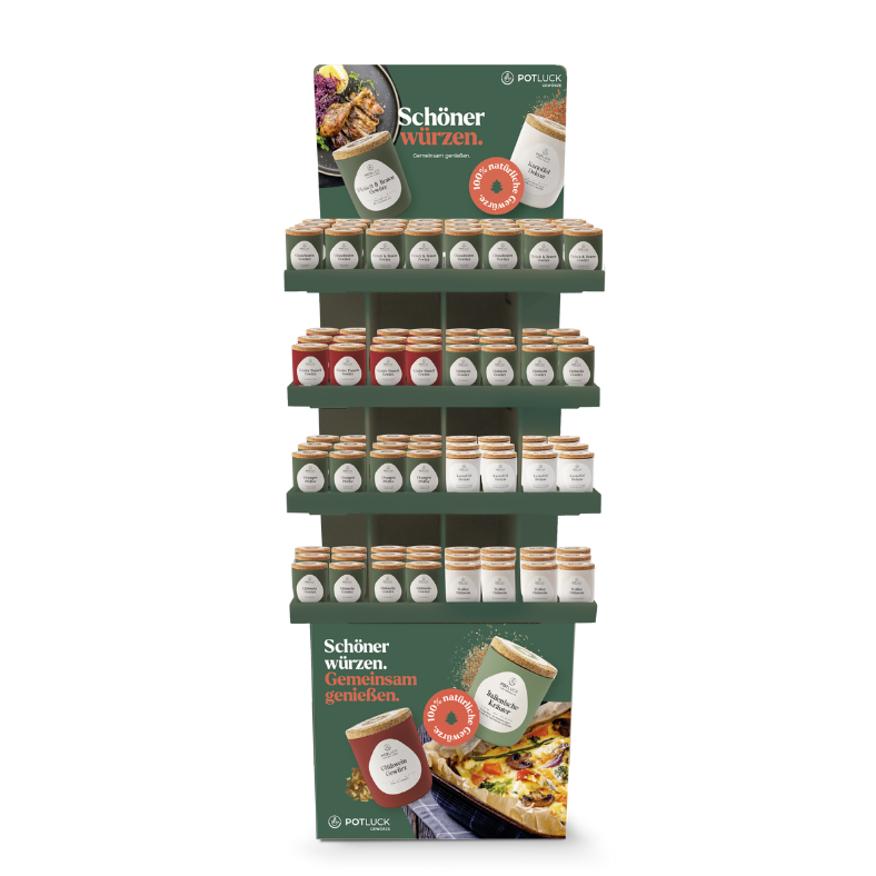 128er Winter Display 2025 bestueckt