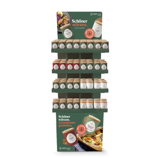 128er Winter Display 2025 bestueckt