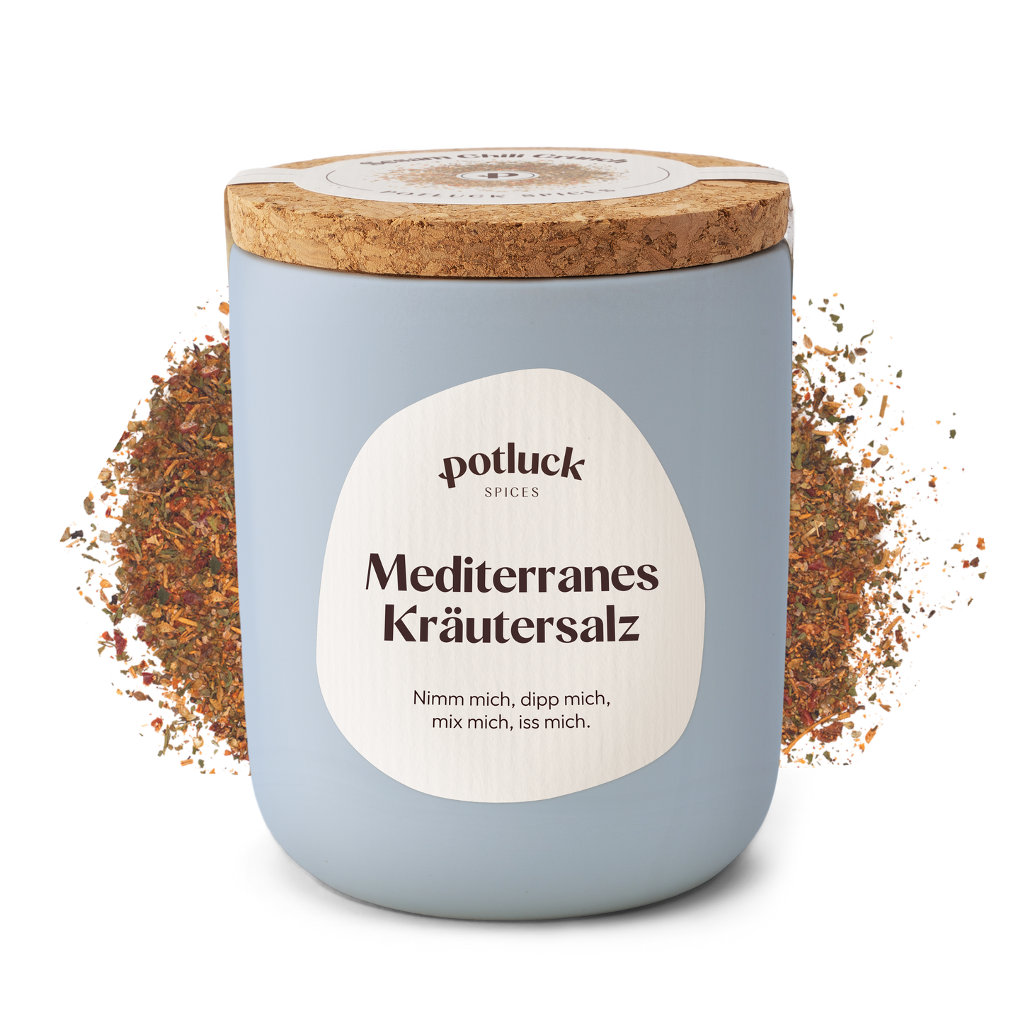 8 x 70g Mediterranes Kraeuter-Salz