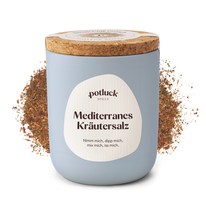8 x 70g Mediterranes Kraeuter-Salz
