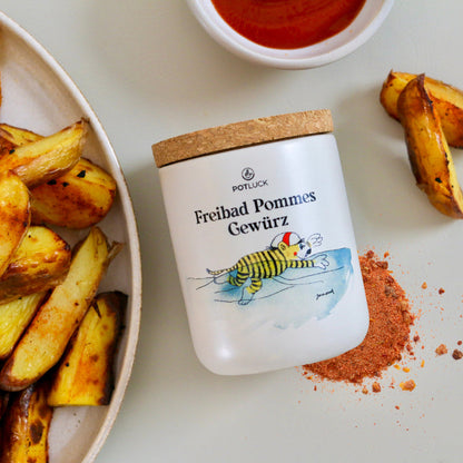 8 x 80g Janosch Bio Freibad-Pommes Gewürz