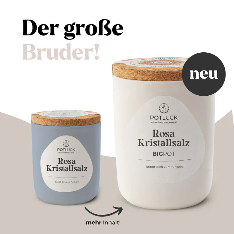 1 x 900g Rosa Kristallsalz BIG