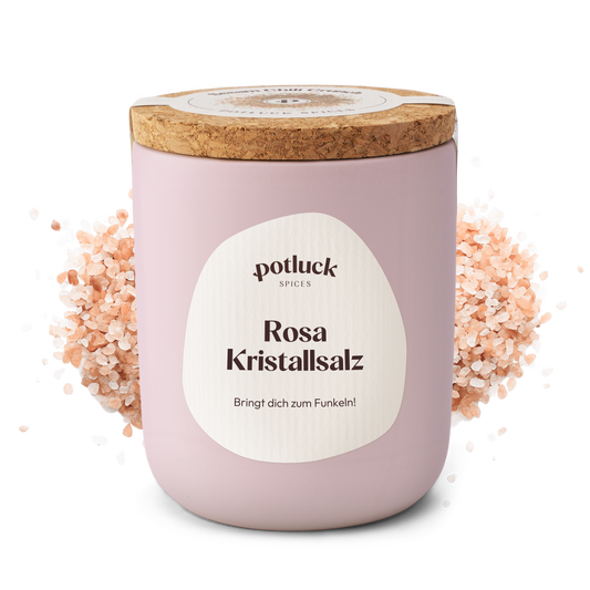 8 x 140g Rosa Kristallsalz