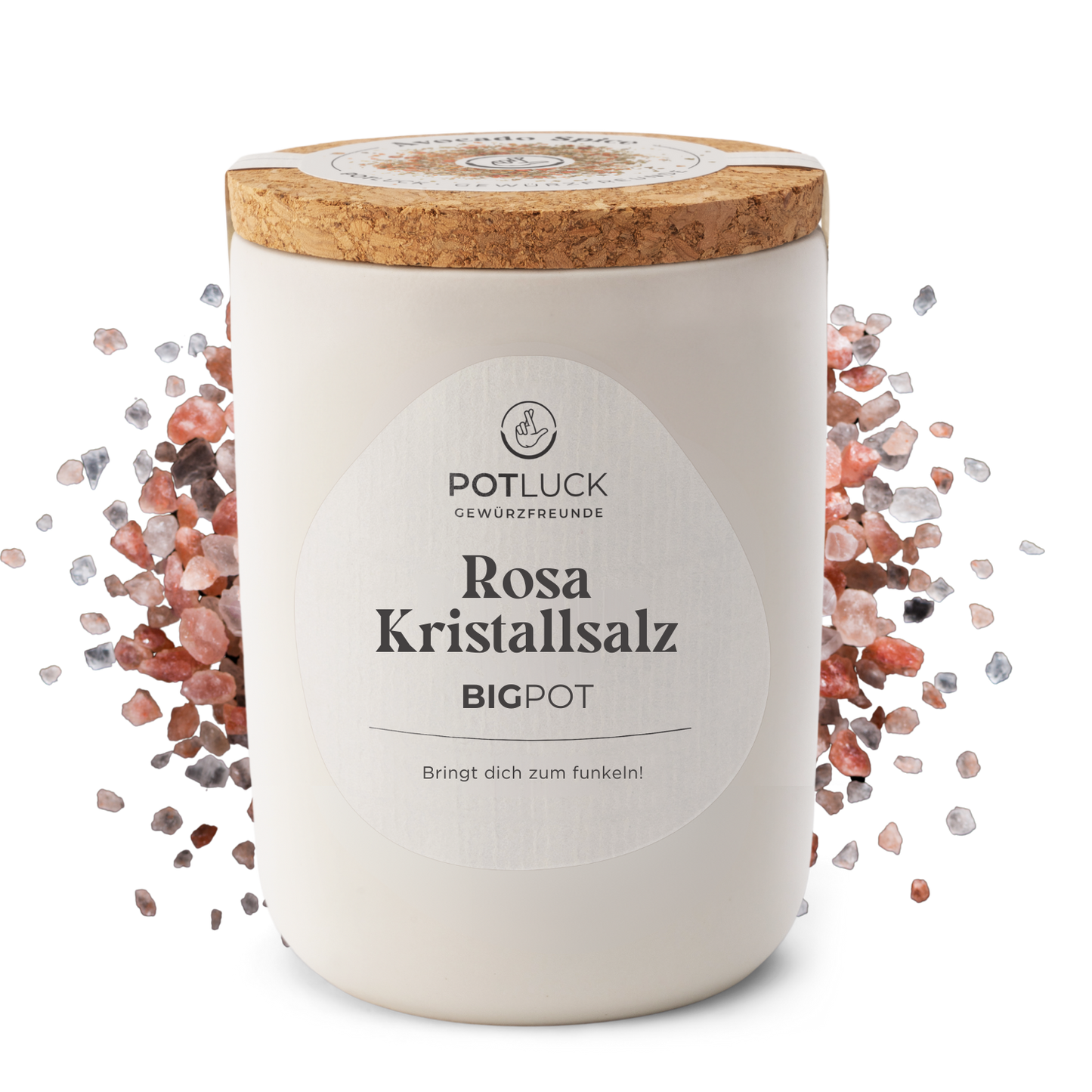 1 x 900g Rosa Kristallsalz BIG