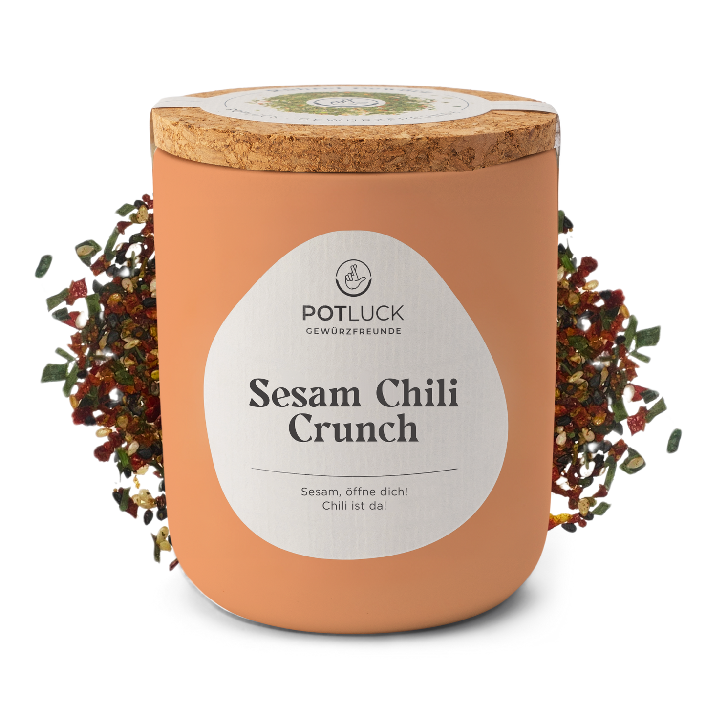 8 x 65g Sesam Chili Crunch