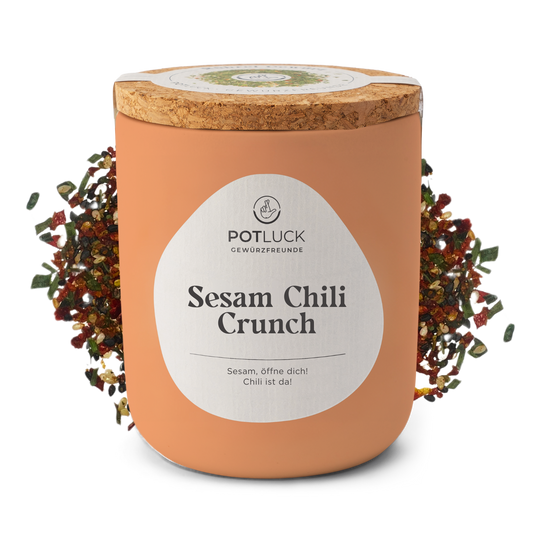 8 x 65g Sesam Chili Crunch