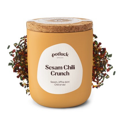 8 x 65g Sesam Chili Crunch