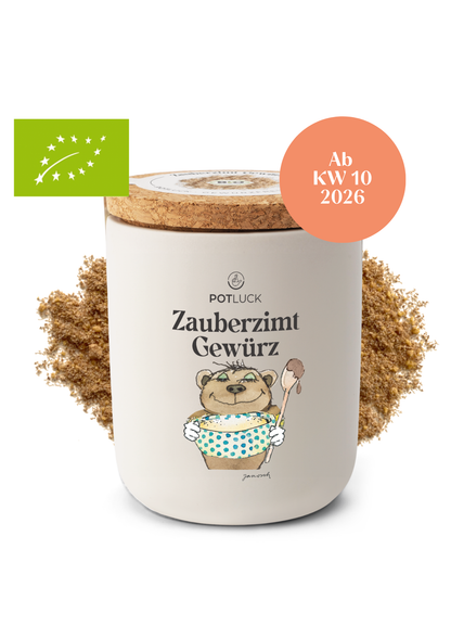 8 x 80g Janosch Bio Zauberzimt Gewürz